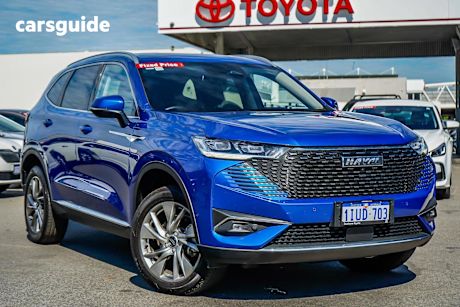 Blue 2022 GWM Haval H6 Wagon Ultra Hybrid