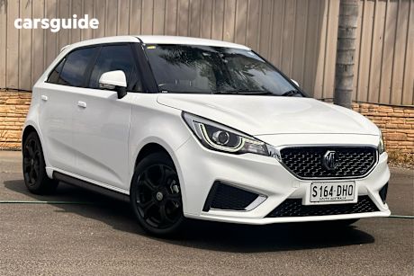 White 2020 MG MG3 Hatchback Excite (With Navigation)