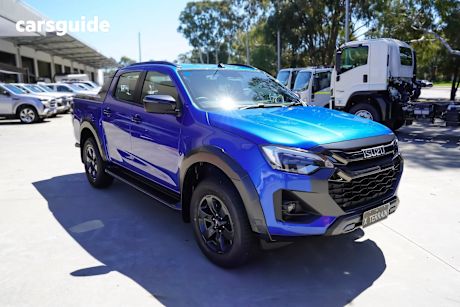 Blue 2025 Isuzu D-MAX Ute Tray X-TERRAIN 4X4