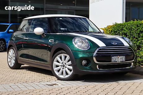 Green 2017 Mini Cooper Hatchback