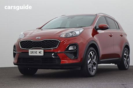 Red 2019 Kia Sportage Wagon Sx (Fwd)