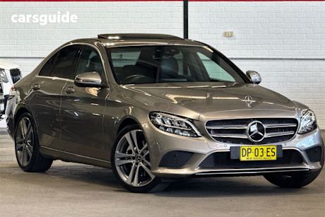 Silver 2020 Mercedes-Benz C-CLASS Sedan C300 R