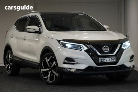 White 2019 Nissan Qashqai Wagon Ti