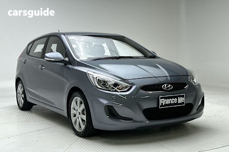 Silver 2017 Hyundai Accent Hatchback Sport