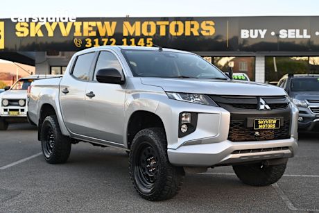 Silver 2023 Mitsubishi Triton Double Cab Pick Up Glx+ (4X4)