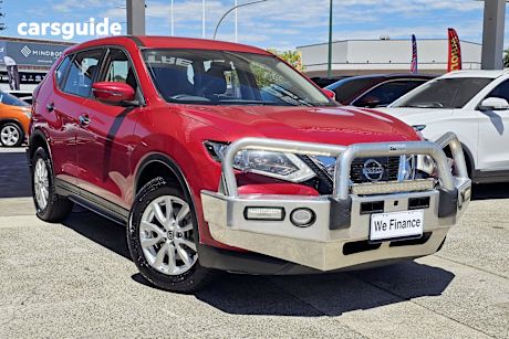 Red 2017 Nissan X-Trail Wagon Ts (4Wd)
