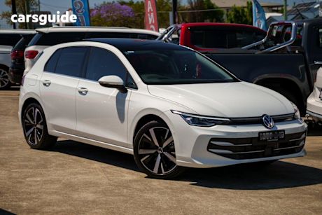 White 2025 Volkswagen Golf Hatchback Style