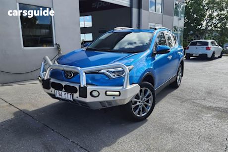 Blue 2018 Toyota RAV4 Wagon Cruiser (4X4)