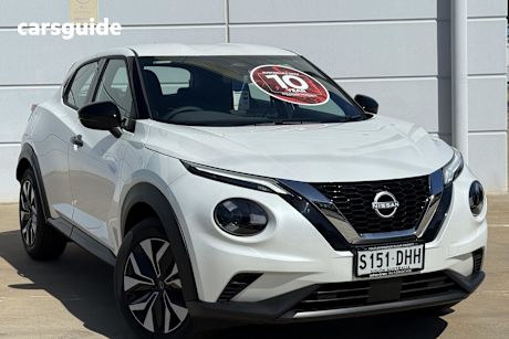 White 2024 Nissan Juke Hatchback St