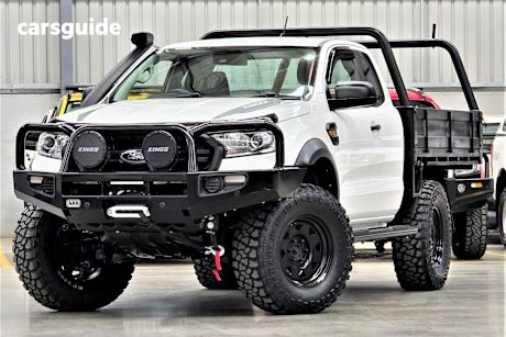 White 2020 Ford Ranger Super Cab Chassis Xl 3.2 (4X4)