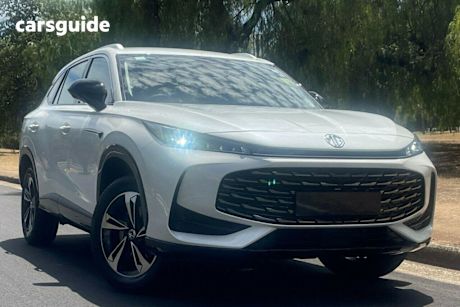 White 2024 MG HS Wagon Vibe