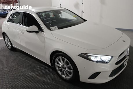 White 2022 Mercedes-Benz A180 Hatchback