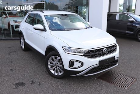 White 2025 Volkswagen T-ROC Wagon Tsi110 Citylife