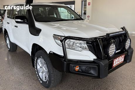 White 2018 Toyota Landcruiser Prado Wagon Gx (4X4)
