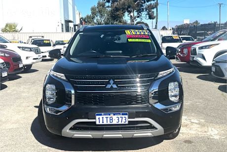 Black 2022 Mitsubishi Outlander Wagon Aspire 7 Seat (2Wd)
