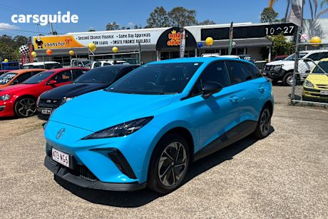 Blue 2023 MG MG4 Hatchback Excite 51