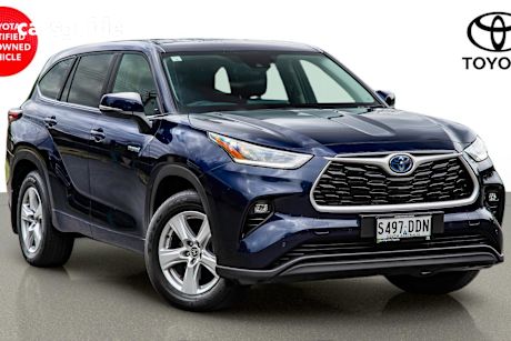 Blue 2024 Toyota Kluger Wagon Gx Hybrid Awd