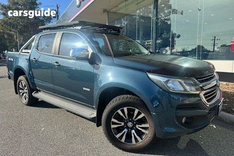 Blue 2017 Holden Colorado Crew Cab Pickup Ltz (4X4)