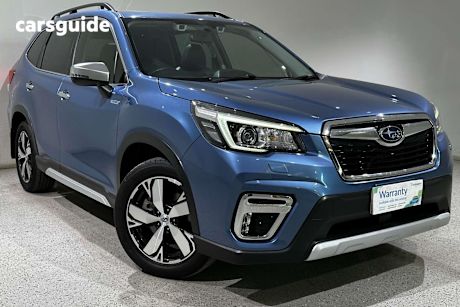 Blue 2020 Subaru Forester SUV HYBRID S 4WD