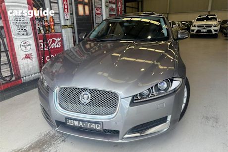 Grey 2012 Jaguar XF Sedan 2.0 Luxury