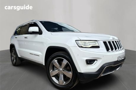 White 2014 Jeep Grand Cherokee Wagon Limited (4X4)