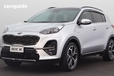 Silver 2019 Kia Sportage Wagon Gt-Line (Awd)