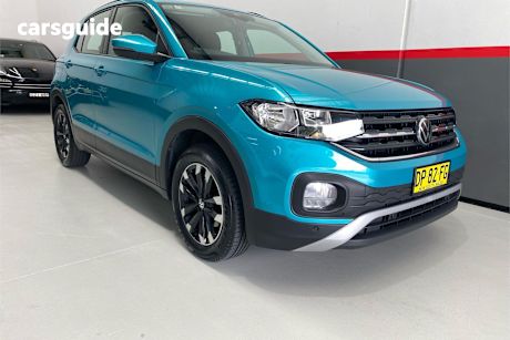 Blue 2023 Volkswagen T-Cross Wagon 85Tfsi Life