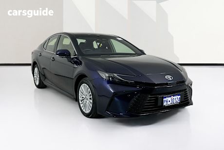 Blue 2024 Toyota Camry Sedan Ascent Hybrid