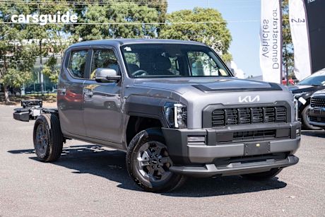 Grey 2025 Kia Tasman Double Cab Pick Up Sx (4X4) (Std) Body Fender