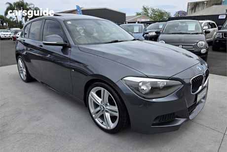 Grey 2014 BMW 1 Hatch 118D R