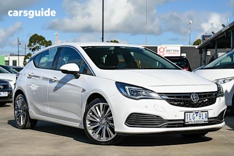 White 2017 Holden Astra Hatchback Rs-V