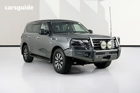 Grey 2020 Nissan Patrol Wagon Ti (4X4)