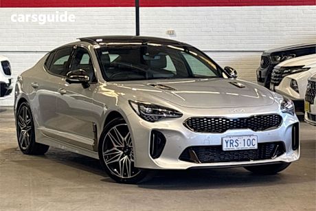Silver 2021 Kia Stinger Sedan GT R