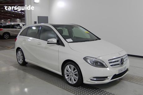 White 2012 Mercedes-Benz B200 Hatchback Be
