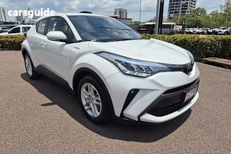 White 2022 Toyota C-HR Wagon Gxl (2Wd)