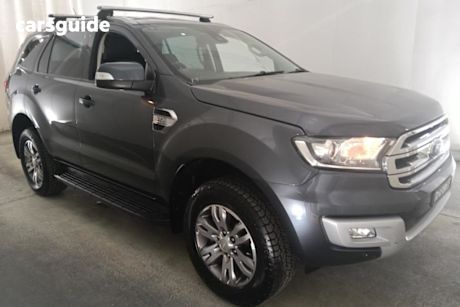 Grey 2015 Ford Everest Wagon Trend