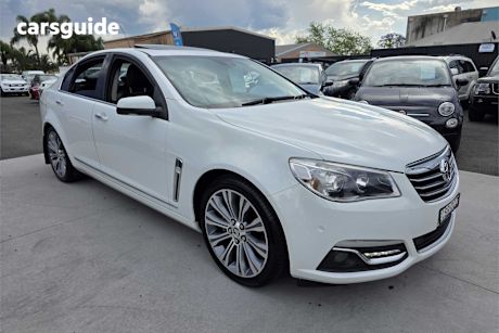 White 2014 Holden Calais Sedan V