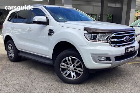 White 2020 Ford Everest Wagon Trend (4Wd)