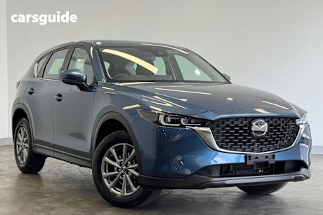 Blue 2023 Mazda CX-5 SUV G20 MAXX F