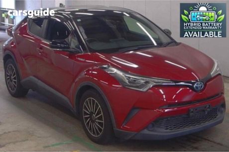 Red 2018 Toyota C-HR SUV S LED PACKAGE