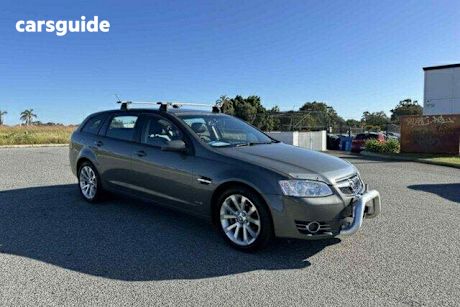 Grey 2011 Holden Commodore Sportswagon Equipe