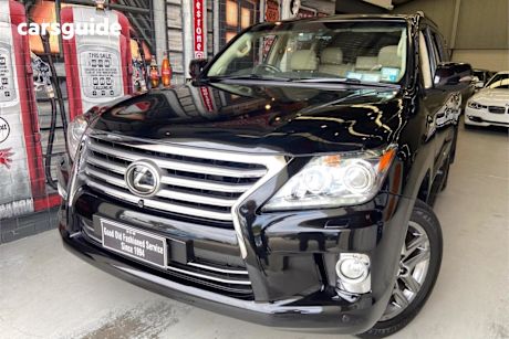 Black 2012 Lexus LX570 Wagon