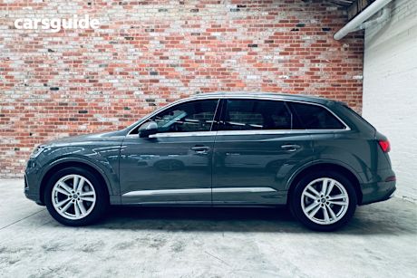Grey 2020 Audi Q7 Wagon 50 Tdi Quattro (Hybrid)