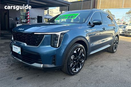 Blue 2024 Kia Sorento Wagon Gt-Line 7 Seat