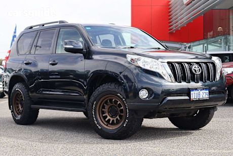 Blue 2014 Toyota Landcruiser Prado SUV GXL 4X4