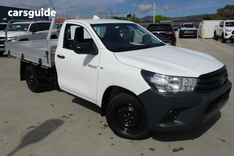White 2022 Toyota Hilux Cab Chassis Workmate (4X2)