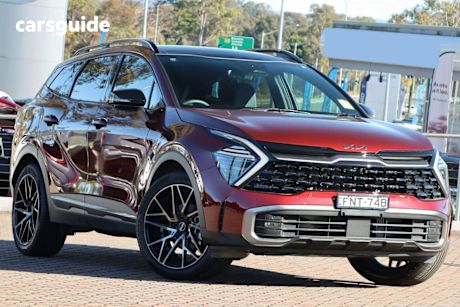 Red 2025 Kia Sportage SUV GT-LINE 4WD