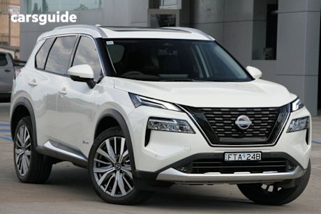 White 2025 Nissan X-Trail Wagon Ti-L (4Wd) E-Power (Hybrid)