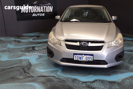 Silver 2012 Subaru Impreza Sedan 2.0I (Awd)