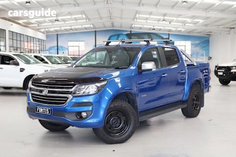 Blue 2018 Holden Colorado Crew Cab Pickup Ltz (4X4)